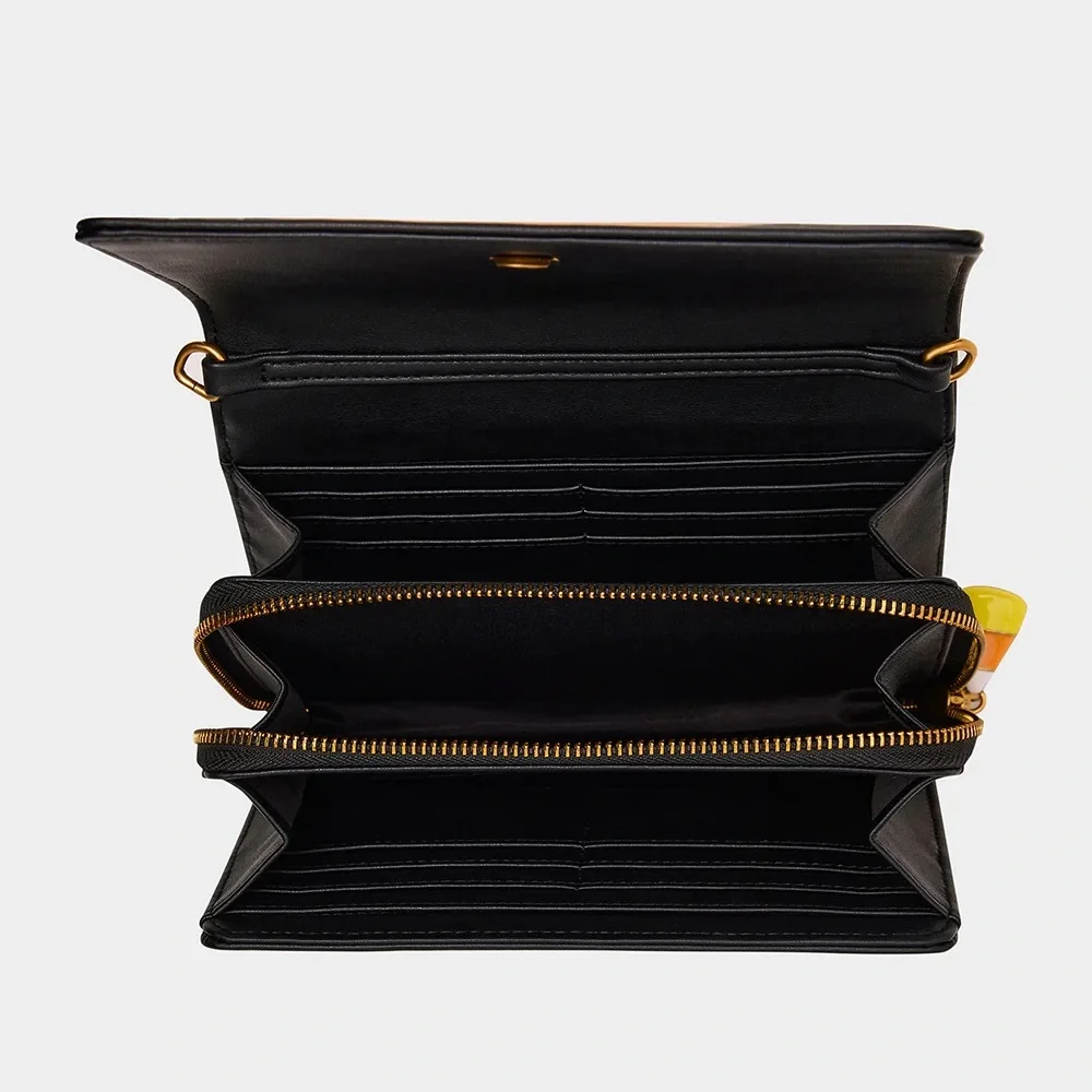 Halloween Pumpkin Face Crossbody Bag - Picture 5 of 6